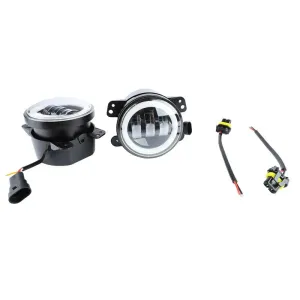 Offroad sis lambası beyaz-turuncu angelli set 4inç /  LASS373 thumb 5