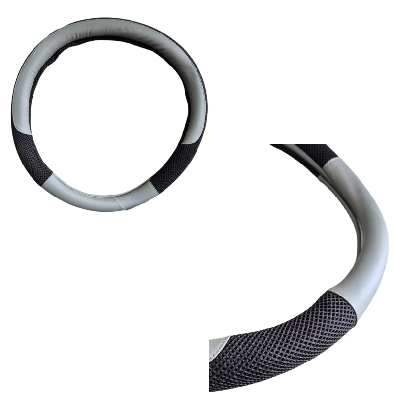 Drs Tuning Direksiyon kılıfı 38 cm siyah-gri DIKI409