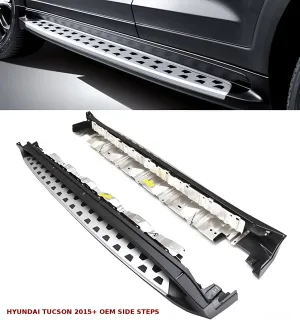 Hyundai Tucson 2015-2020 (TL) uyumlu Yan Basamak Koruma New Desing 2015-2020 Oem Step modelleri DRS Tuning'de. Kaliteli malzeme, hızlı kargo ve güvenli