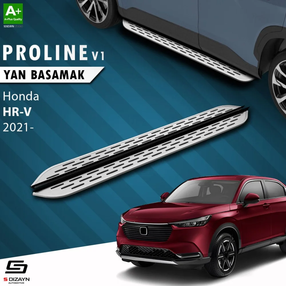 Honda HR-V 3 OEM Still Pro V1 Aluminyum Yan Basamak 173 Cm 2021 Üzeri