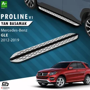 S-Dizayn Mercedes GLE W166 OEM Still Pro V1 Aluminyum Yan Basamak 193 Cm 2012-2019 thumb 1