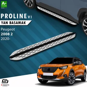 S-Dizayn Peugeot 2008 2 OEM Still Pro V1 Aluminyum Yan Basamak 183 Cm 2020 Üzeri A+ Kalite						                Araca &Ouml;zel A+Kalite Yan Basamak&Uuml;r&uuml