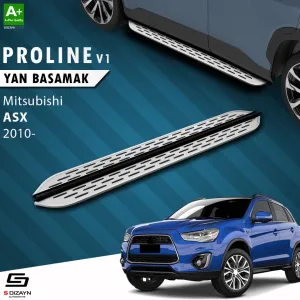 S-Dizayn Mitsubishi ASX OEM Still Pro V1 Aluminyum Yan Basamak 183 Cm 2010 Üzeri thumb 1