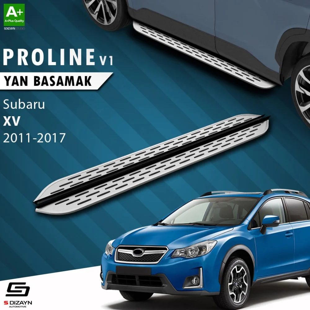 S-Dizayn Subaru XV OEM Still Pro V1 Aluminyum Yan Basamak 173 Cm 2011-2017