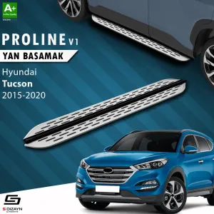 S-Dizayn Hyundai Tucson 3 OEM Still Pro V1 Aluminyum Yan Basamak 173 Cm 2015-2020 thumb 1