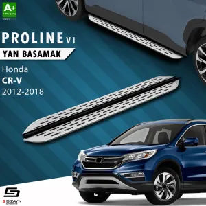 S-Dizayn Honda CR-V 4 OEM Still Pro V1 Aluminyum Yan Basamak 173 Cm 2012-2018 thumb 1