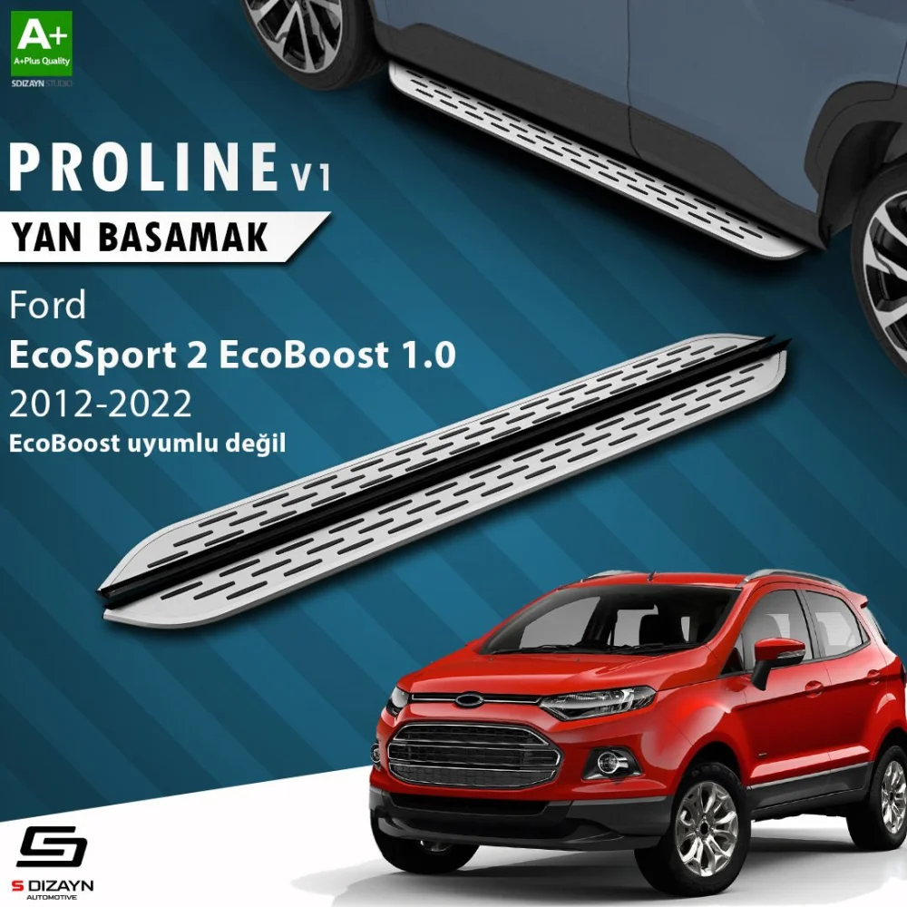EcoSport 2 OEM Still Pro V1 Aluminyum Yan Basamak 173 Cm 2012-2022