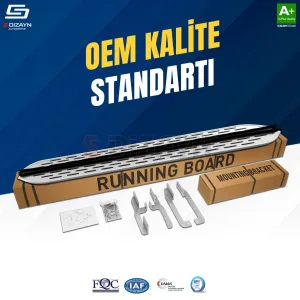EcoSport 2 OEM Still Pro V1 Aluminyum Yan Basamak 173 Cm 2012-2022 - Görsel 2