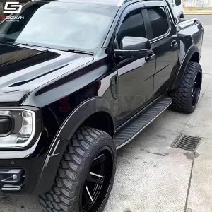 Ford Ranger 4 ABS Plastik Çamurluk Kaplaması Dodik Seti 6 Prç. 2023 Üzeri A+ Kalite thumb 4