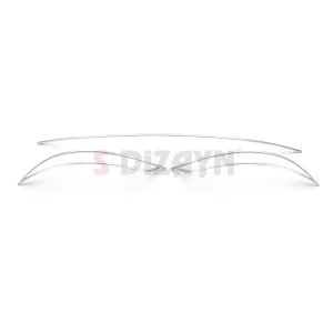 Drs Tuning Fiat Egea SD Krom Arka Tampon Difüzör Çıtası 3 Prç. 2015 Üzeri A+ Kalite - Görsel 2
