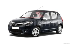 Drs Tuning Dacia Sandero Ayna Kapağı 2 Prç. Abs. Krom 2007-2014 - Görsel 2