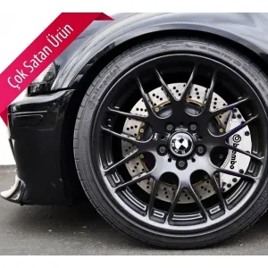 Drs Tuning Alfa Romeo Mito Uyumlu  Beyaz Fren Kaliper Kapağı 4 Parça Ön Arka Set
