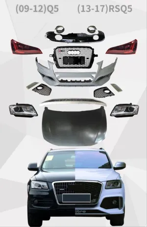 Çamkıran uyumlu Q5 09-12 İçin 13+ Rsq5 Görünüm Facelift Body Kıt modelleri DRS Tuning'de. Kaliteli malzeme, hızlı kargo ve güvenli alışverişle hemen inceleyin.