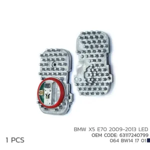 BMW X5 E70 2009-2013 LED MODÜL 63117240799DRS Tuning kalitesiyle tanışın! Özel olarak Universal E70 model araçlar için üretilen bu ürün, otomobilinizin hatların