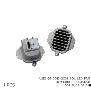 AUDI Q3 2012-2018 SOL LED FAR MODÜL 8U0941475BDRS Tuning kalitesiyle tanışın! Özel olarak Universal  model araçlar için üretilen bu ürün, otomobilinizin hatları