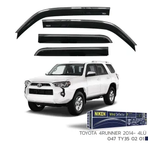 Niken Toyota 4Runner 2014- Kromlu Cam Rüzgarlığı 4 LÜ thumb 1
