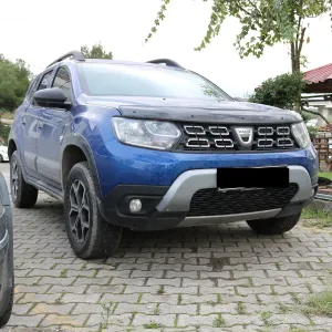 Dacia Duster Ön Tampon Koruma U Model Difüzör Abs Mat Gri 2018- - Görsel 2