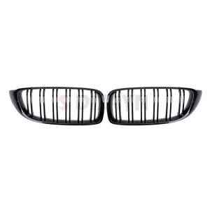 S-Dizayn Bmw 4 Serisi F32/F33/F36 Ön Panjur Böbrek Parlak Siyah Piano Black M4 Model 2012-2017 thumb 3