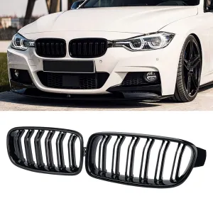 BMW 3 Serisi 2011-2019 (F30) uyumlu F30/F31/F35 Ön Panjur Böbrek Parlak Siyah Piano Black M3 Model 2012-2017 modelleri DRS Tuning'de. Kaliteli malzeme, hızlı