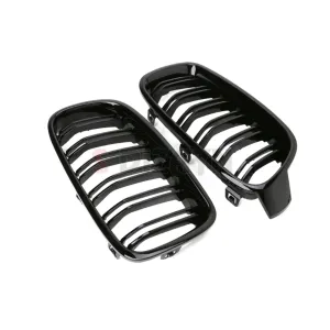 S-Dizayn Bmw 3 Serisi F30/F31/F35 Ön Panjur Böbrek Parlak Siyah Piano Black M3 Model 2012-2017 thumb 5
