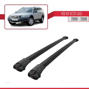 Volvo XC70 (AU) 2000-2008 Arası ile uyumlu ACE-1 Ara Atkı Tavan Barı SİYAH thumb 3