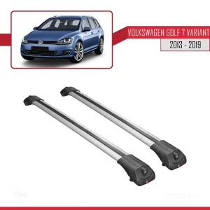 Volkswagen Golf (7) VARIANT 2013-2019 Arası ile uyumlu ACE-1 Ara Atkı Tavan Barı GRİ thumb 3