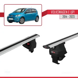 Volkswagen E Up! 2014-2023 Arası ile uyumlu ACE-4 Ara Atkı Tavan Barı GRİ thumb 3