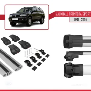 Vauxhall Frontera Sport 1999-2004 Arası ile uyumlu ACE-1 Ara Atkı Tavan Barı GRİ thumb 5