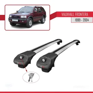 Vauxhall Frontera 1999-2004 Arası ile uyumlu ACE-1 Ara Atkı Tavan Barı GRİ thumb 4
