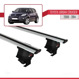 Toyota Urban Cruiser 2008-2014 Arası ile uyumlu ACE-4 Ara Atkı Tavan Barı GRİ - Görsel 2