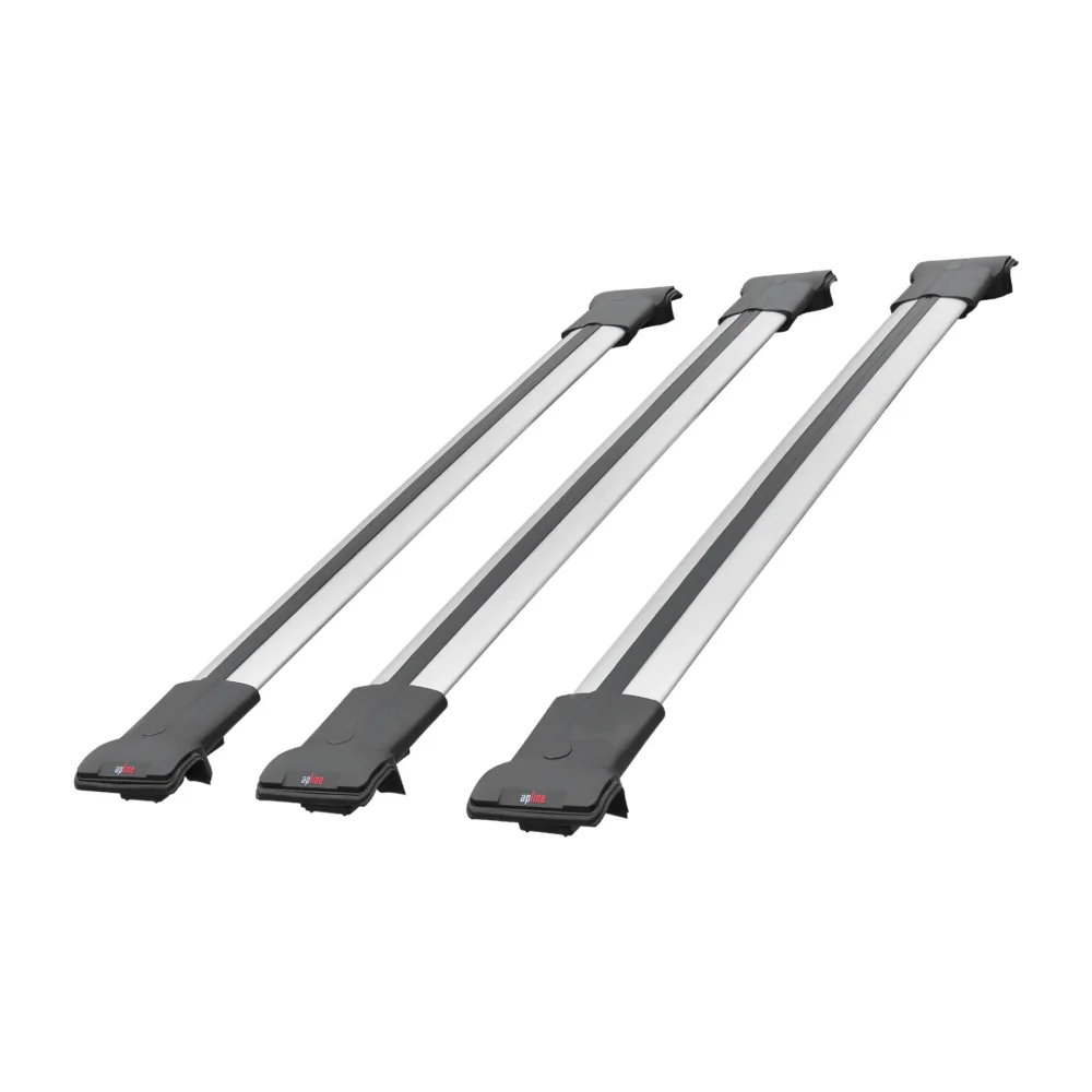 Toyota RAV4 2006-2012 Arası ile Uyumlu FLY Model Ara Atkı Tavan Barı GRİ 3 ADET BAR