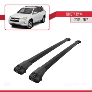Toyota RAV4 2006-2012 Arası ile uyumlu ACE-1 Ara Atkı Tavan Barı SİYAH - Görsel 3
