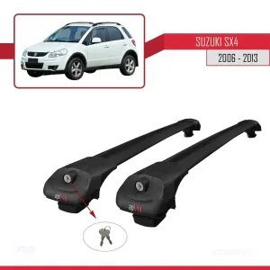 Suzuki SX4 2006-2013 Arası ile uyumlu ACE-1 Ara Atkı Tavan Barı SİYAH - Görsel 4