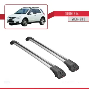 Suzuki SX4 2006-2013 Arası ile uyumlu ACE-1 Ara Atkı Tavan Barı GRİ - Görsel 3