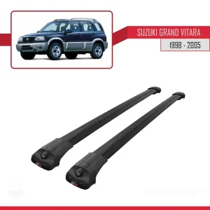 Suzuki Grand Vitara 1998-2005 Arası ile uyumlu ACE-1 Ara Atkı Tavan Barı SİYAH - Görsel 3