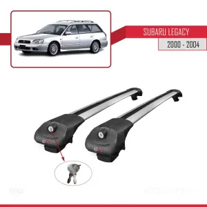 Subaru Legacy 2000-2004 Arası ile uyumlu ACE-1 Ara Atkı Tavan Barı GRİ - Görsel 4