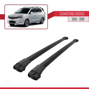 Ssangyong Rodius 2013-2018 Arası ile uyumlu ACE-1 Ara Atkı Tavan Barı SİYAH thumb 3