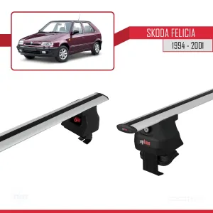 Skoda Felicia 1994-2001 Arası ile uyumlu ACE-4 Ara Atkı Tavan Barı GRİ thumb 5
