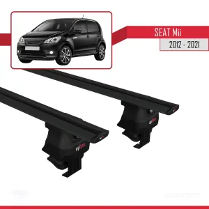Seat Mii 2012-2021 Arası ile uyumlu ACE-4 Ara Atkı Tavan Barı SİYAH - Görsel 4
