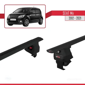Seat Mii 2012-2021 Arası ile uyumlu ACE-4 Ara Atkı Tavan Barı SİYAH - Görsel 5