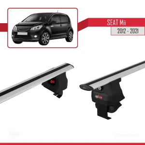 Seat Mii 2012-2021 Arası ile uyumlu ACE-4 Ara Atkı Tavan Barı GRİ - Görsel 3