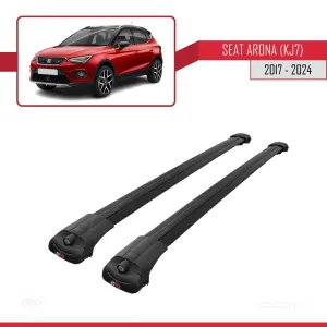 Seat Arona (KJ7) 2017 ve Sonrası ile uyumlu ACE-1 Ara Atkı Tavan Barı SİYAH - Görsel 3