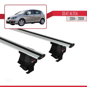 Seat Altea 2004-2009 Arası ile uyumlu ACE-4 Ara Atkı Tavan Barı GRİ - Görsel 2