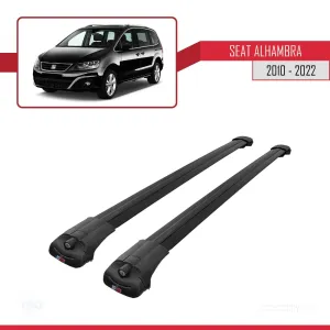 Seat Alhambra 2010-2022 Arası ile uyumlu ACE-1 Ara Atkı Tavan Barı SİYAH thumb 3