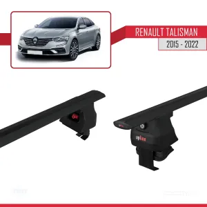 Renault Talisman 2015-2022 Arası ile uyumlu ACE-4 Ara Atkı Tavan Barı SİYAH thumb 5