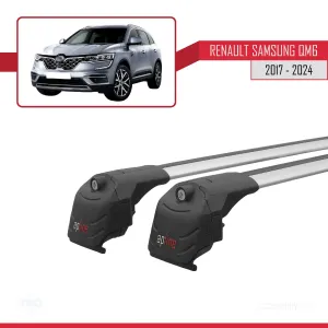 Renault SAMSUNG QM6 2017 ve Sonrası ile uyumlu ACE-2 Ara Atkı Tavan Barı GRİ thumb 4