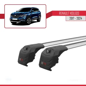 Renault Koleos 2017 ve Sonrası ile uyumlu ACE-2 Ara Atkı Tavan Barı GRİ thumb 4