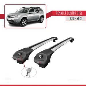 Renault Duster (HS) 2010-2013 Arası ile uyumlu ACE-1 Ara Atkı Tavan Barı GRİ thumb 4
