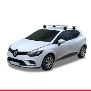 Renault Clio IV 2013-2019 Arası ile uyumlu ACE-4 Ara Atkı Tavan Barı GRİ thumb 2
