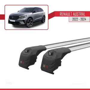 Renault Austral 2022 ve Sonrası ile uyumlu ACE-2 Ara Atkı Tavan Barı GRİ - Görsel 4